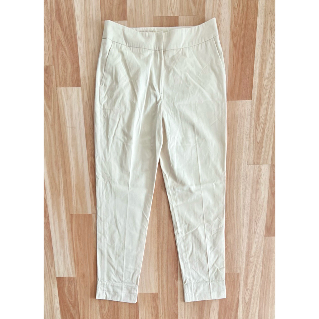 sezane paris woman pantสีครีม