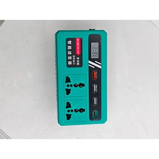 ( ใช้กับพัดลมได้ ) อินเวอเตอร์ สำหรับแบต OSUKA DC18 21V ถึง180 220V AC 1USB/2USB