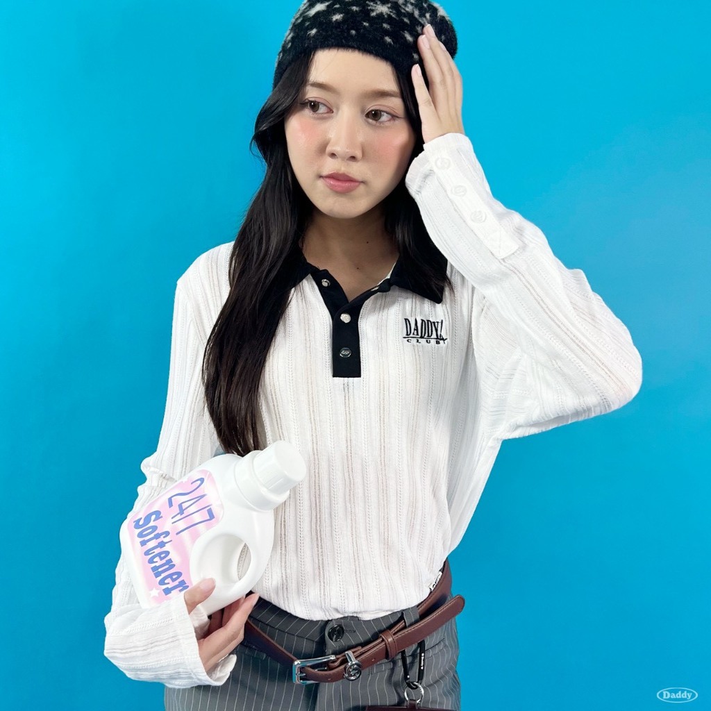 DADDYCLUB | Ragna Shirt เสื้อแขนยาว คอปก สุดน่ารัก - รูปที่ 5