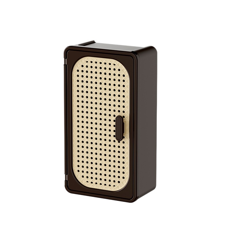 【ThaiBreeze】สไตล์วินเทจติดผนังเนื้อเยื่อกล่องเก็บฝุ่นกล่องเก็บความจุขนาดใหญ่แบ่งช่องเก็บของรายการติดตั้งง่าย - รูปที่ 7