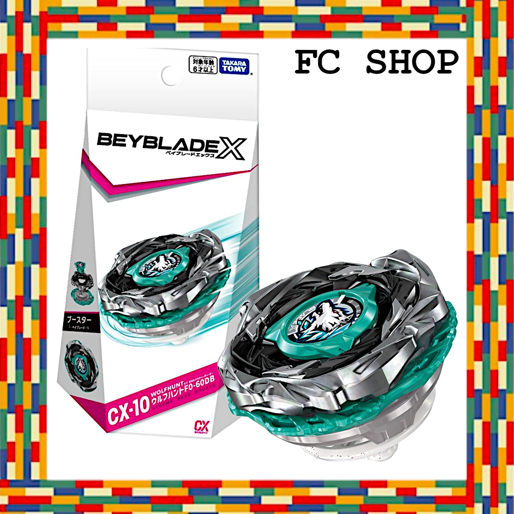 TAKARA TOMY BEYBLADE X CX-10 Booster Wolf Hunt F0-60DB