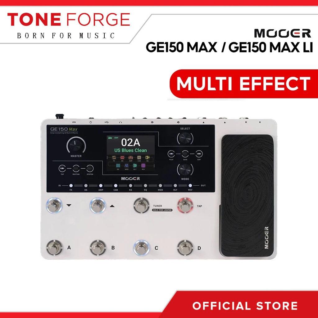 Mooer GE150 Max มัลติเอฟเฟค Mooer Multi Effects