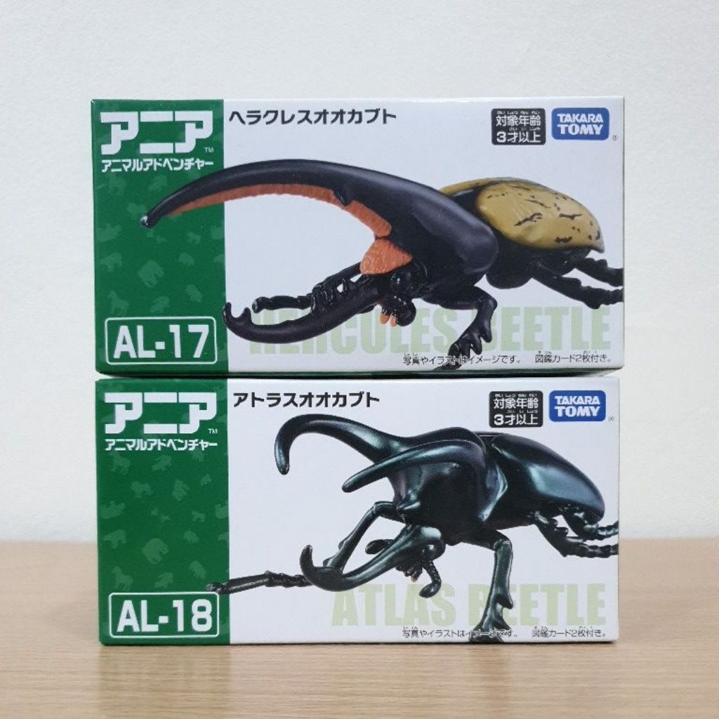 Ania Animal Adventure Series AL Beetle หุ่นจำลอง ด้วง ด้วงกว่าง แมลง Takara Tomy