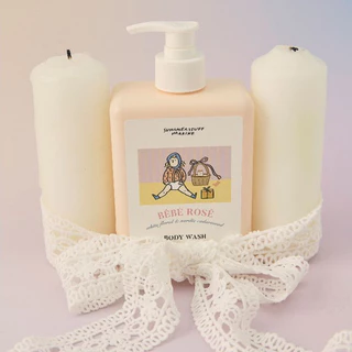 Summerstuff.marine - BODY WASH (SHOWER GEL) กลิ่น BEBE ROSE (400 ml) - เจลอาบน้ำ ครีมอาบน้ำ