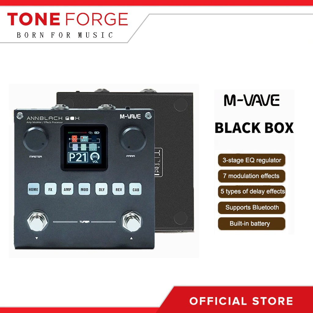 M-Vave Blackbox มัลติเอฟเฟค M Vave Black box Multi Effects ส่งด่วนกทม.&ปริ