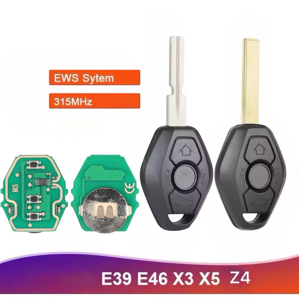 แผงวงจรรีโมท ตรงรุ่น สำหรับกุญแจรีโมท Mini R50 R53 BMW E39 E46 X5 E53 X3 E83 Z4 E85 ระบบ EWS ปี 1999 ขึ้นไป ราคา ถูกที่สุด ดีลบีเคเค