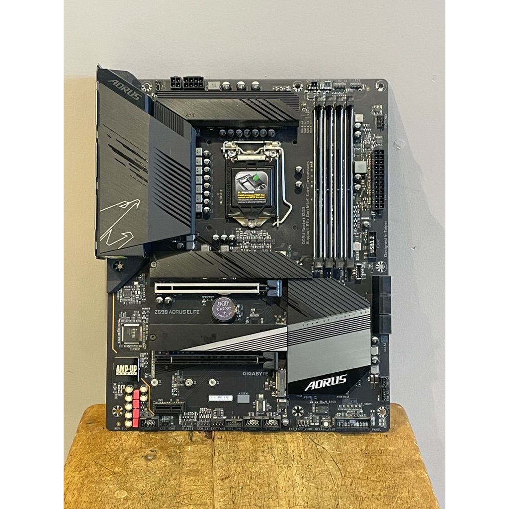 MB Z590 Aorus Elite (เป็นสินค้ามือสอง ไม่มีกล่อง