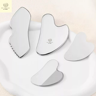 (ส่งด่วนส่งทันที) Makeupbrush ร้านไทยแท้ รวมกัวซาสแตนเลส กัวซานวดหน้า ไม้นวดหน้า กดจุด ไหลเวียนเลือด