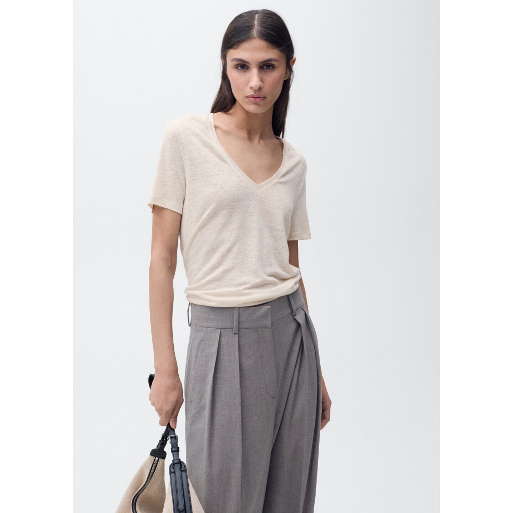 [MANGO] T-SHIRT LINITO  / เสือยืด รุ่น T-SHIRT LINITO Ref: 87006367