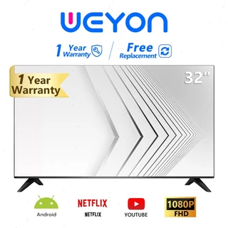 WEYON Digital Smart TV สมาร์ททีวี 32 นิ้ว - จอเต็ม HD - แคสต์หน้าจอมือถือ - ติดผนังได้