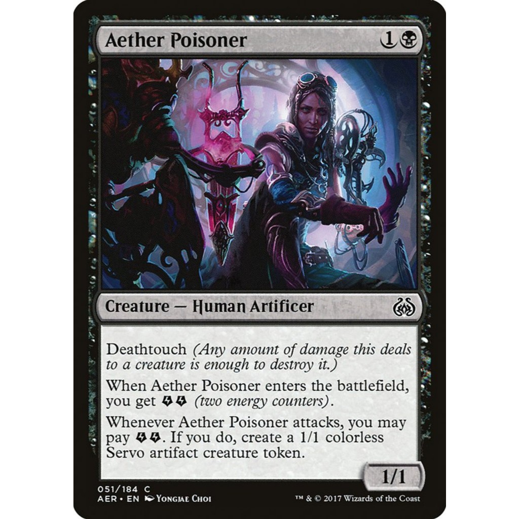 MTG - Magic The Gathering - Aether Revolt - Aether Poisoner - Near Mint