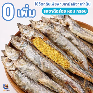 PETLUSCI😻ขนมแมว ปลาแมว ขนมหมา โปรตีนสูง ไม่เค็ม ขนาด 150g ปลอดภัยต่อไต สดใหม่ทุกวัน ไม่ใส่สารกันเสีย สุนัขก็ชอบทาน