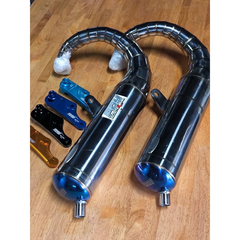 RRGS ท่อไอเสียdio วัสดุสเตนเลส