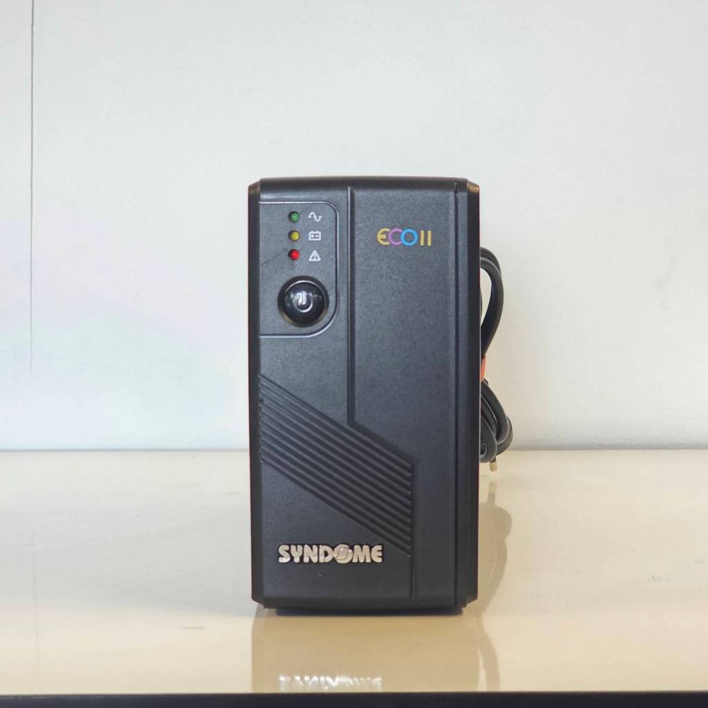 เครื่องสำรองไฟ UPS 800VA SYNDOME ECO II 800 มือสอง