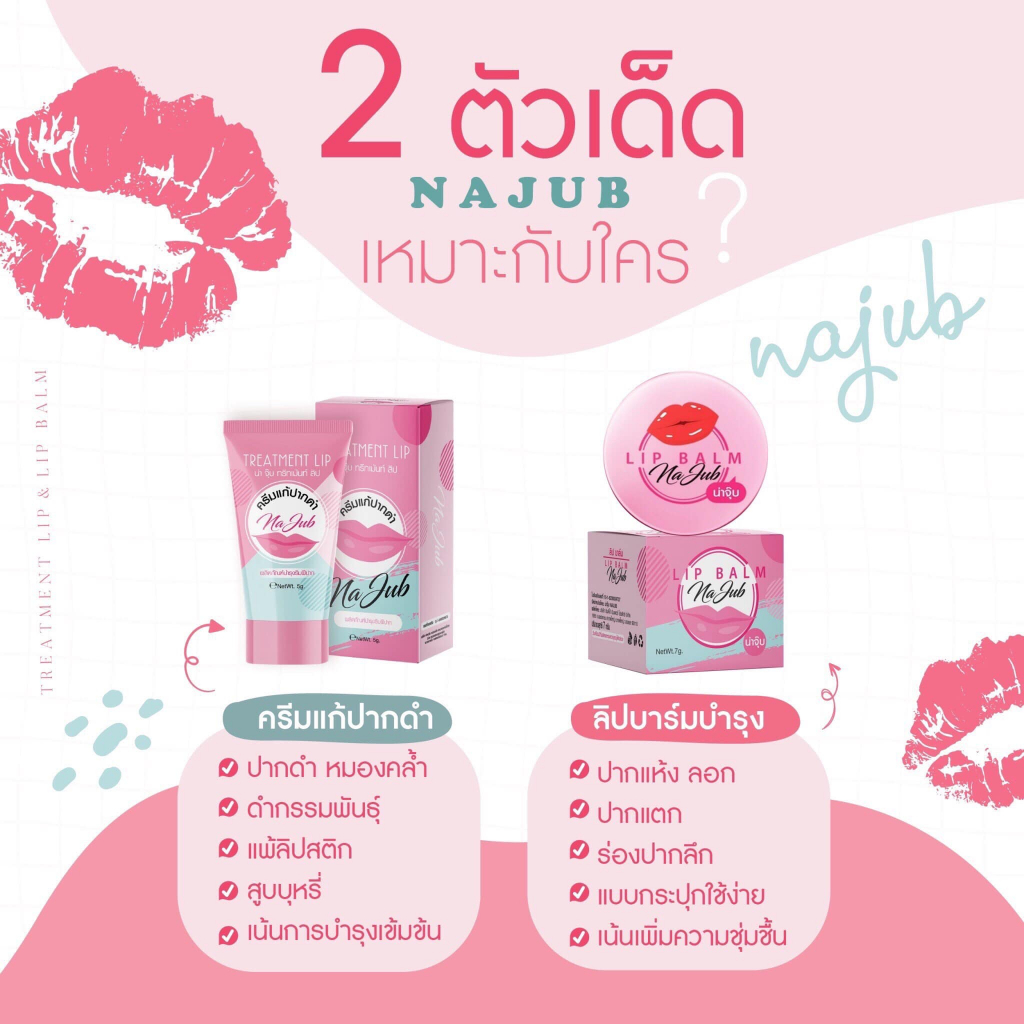 *Na Jub ลิปน่าจุ๊บ บำรุงริมฝีปาก**ราคาต่อ 1 ชิ้น** รูปที่ 2