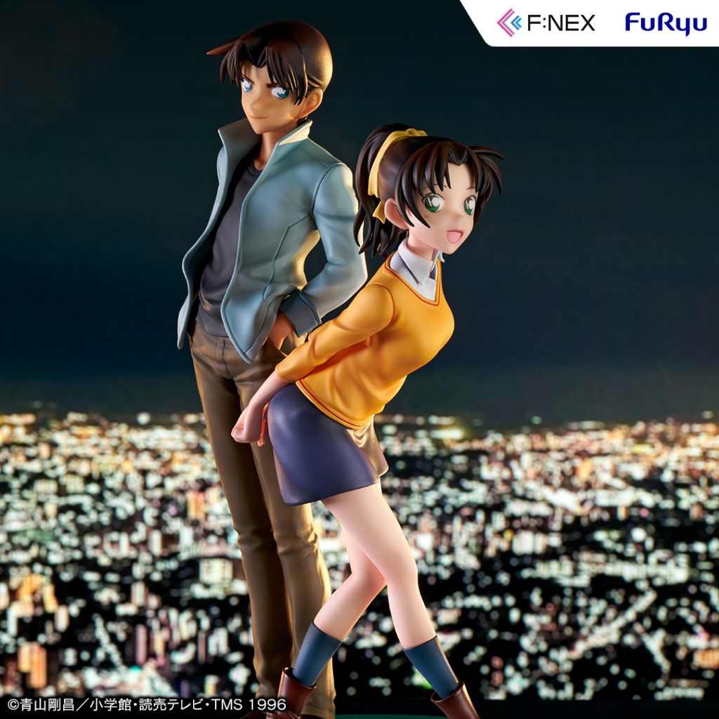 โคนัน : F:NEX Furyu ฟิกเกอร์ เฮย์จิ & คาซึฮะ Detective Conan F:NEX Furyu 1/7 scale Figure “Heiji & K