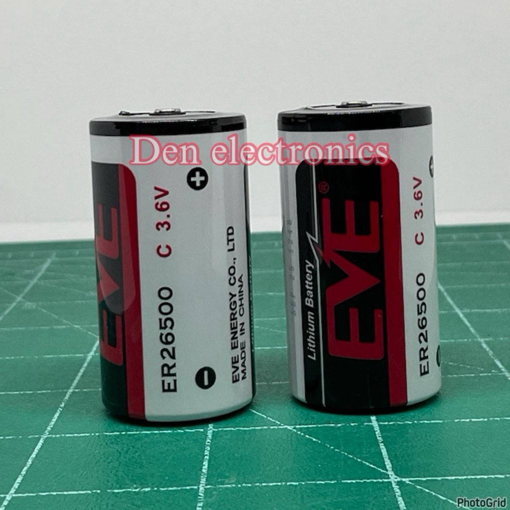 ER26500 EVE Lithium Battery แบตเตอรี่ ลิเธียมไทโอนิลคลอไรด์ 3.6V 8.50Ah พร้อมส่ง