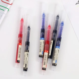 10/20 ชิ้น ปากกาเจล 0.5 มม. สีดำ สีแดง และสีน้ำเงิน หมึกแห้งเร็วความจุสูง เหมาะสำหรับนักศึกษาและสำนักงาน