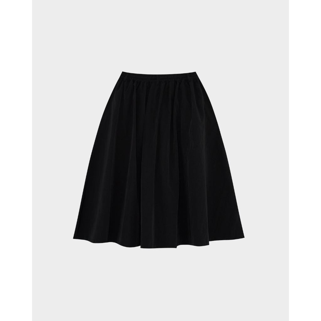 A25GD BESTIE NYLON BOW-TIE SKIRT (กระโปรงผ้าไนลอน)