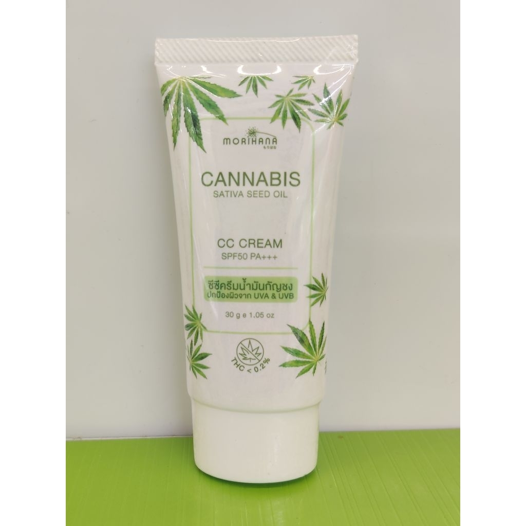 MORIHANA CANNABIS SATIVA SEED OIL CC CREAM SPF50PA+++ 30g