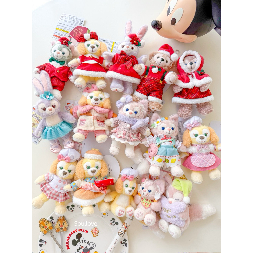 • พร้อมส่ง • Tokyo Disney Sea Japan รวมพวงกุญแจ Disney Duffy and friend พวงกุญแจห้อยกระเป๋า