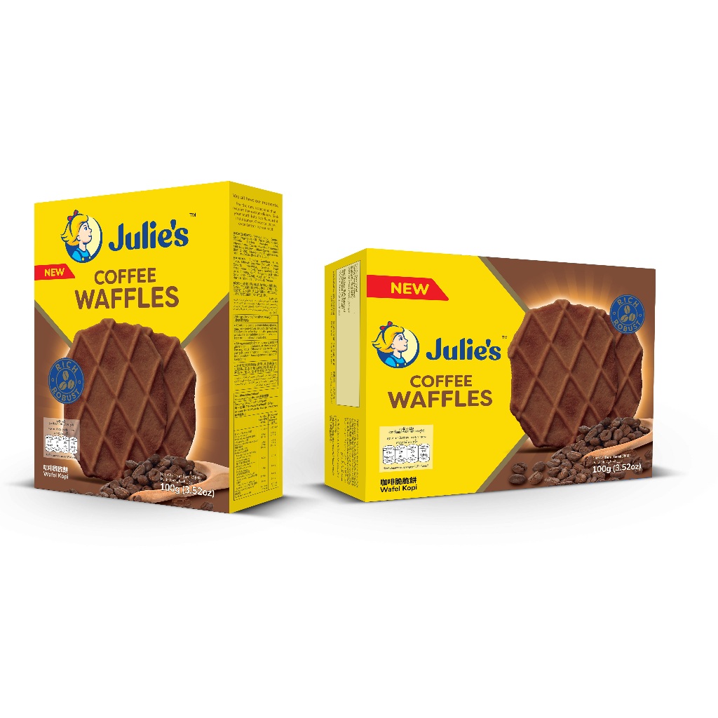 Julie's Waffles (วาฟเฟิลอบกรอบ) ขนาด 100 กรัม รูปที่ 3