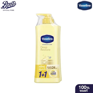 Vaseline วาสลีน อินเทนซีฟแคร์ ดีพรีสโตร์ โลชั้น 300มล. (แพคคู่ 1+1)