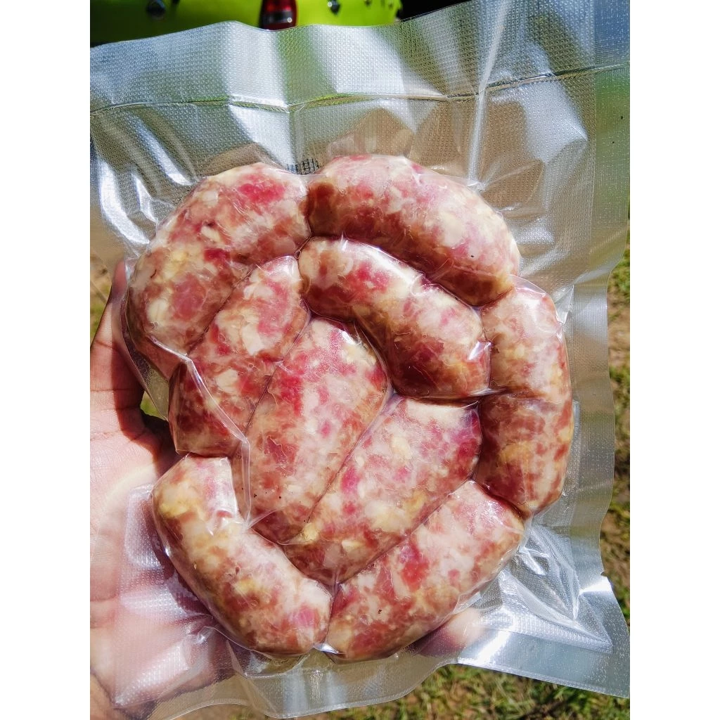 รับประกันความอร่อย ไส้กรอกอีสาน หมูล้วน ขนาด500กรัม (ส่งด่วนทุกวัน) thumbnail 4