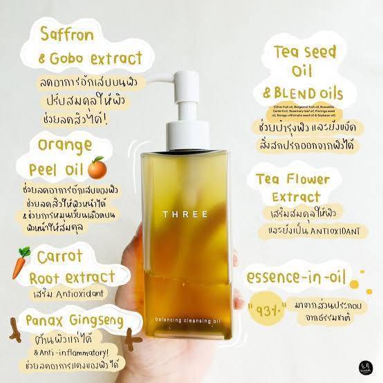 Three Balancing Cleansing Oil N 185 ml.