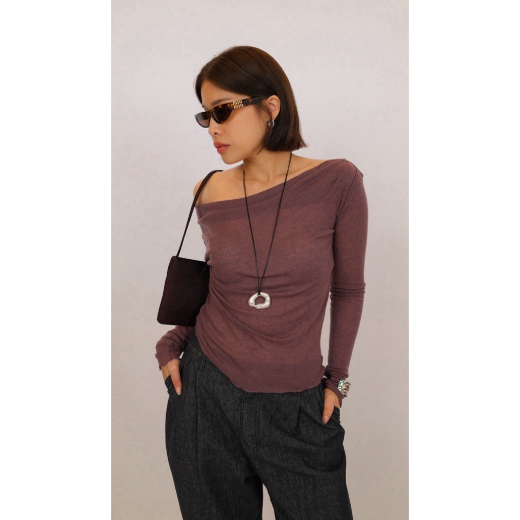 สร้อย แบบปรับความยาวได้ adjustable flyn necklace (Silver)