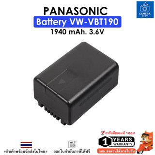 Panasonic VW-VBT190 Battery  ของแท้รับประกัน 1 ปี
