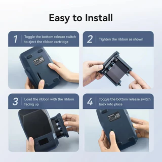 【โปร1ม้วน】Niimbot M2 ริบบอน Ribbon เครื่องพิมพ์ถ่ายโอนความร้อน ฉลากถ่ายโอนความร้อน ยาว24เมตร