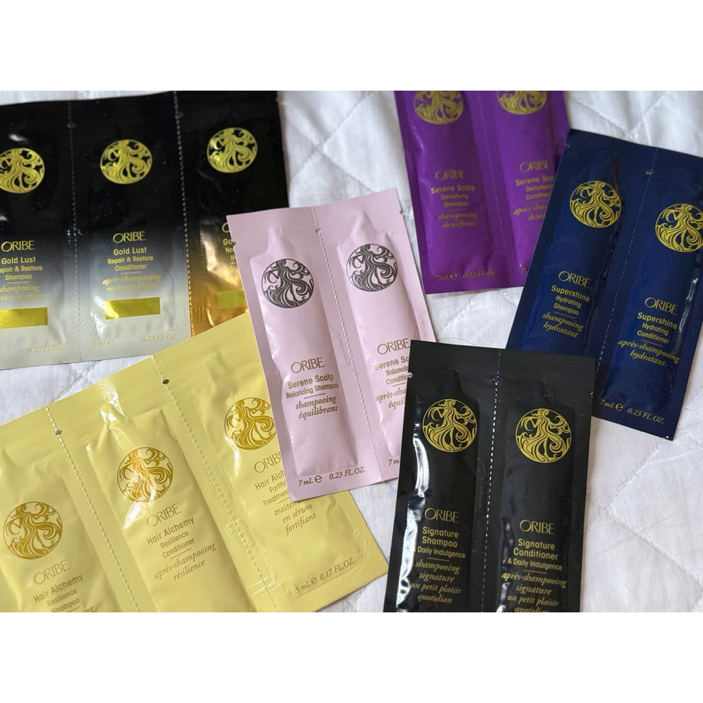 [79.- เก็บcode] oribe - shampoo & conditioner sachet