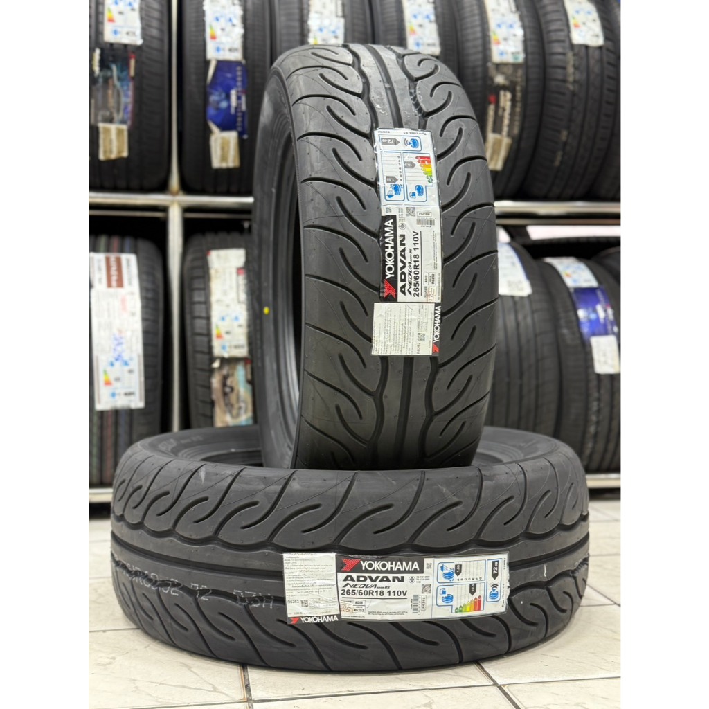 YOKOHAMA ADVAN NEOVA AD08RS ยางปี25*แถมจุ๊บลมยาง*
