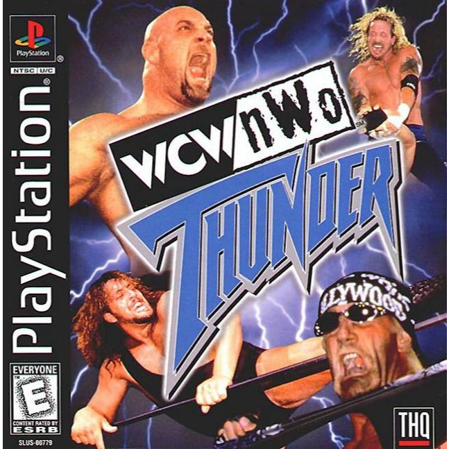 [PS1] WCW/nWo Thunder (1 DISC) เกมเพลวัน แผ่นก็อปปี้ไรท์ PS1 GAMES BURNED CD-R DISC