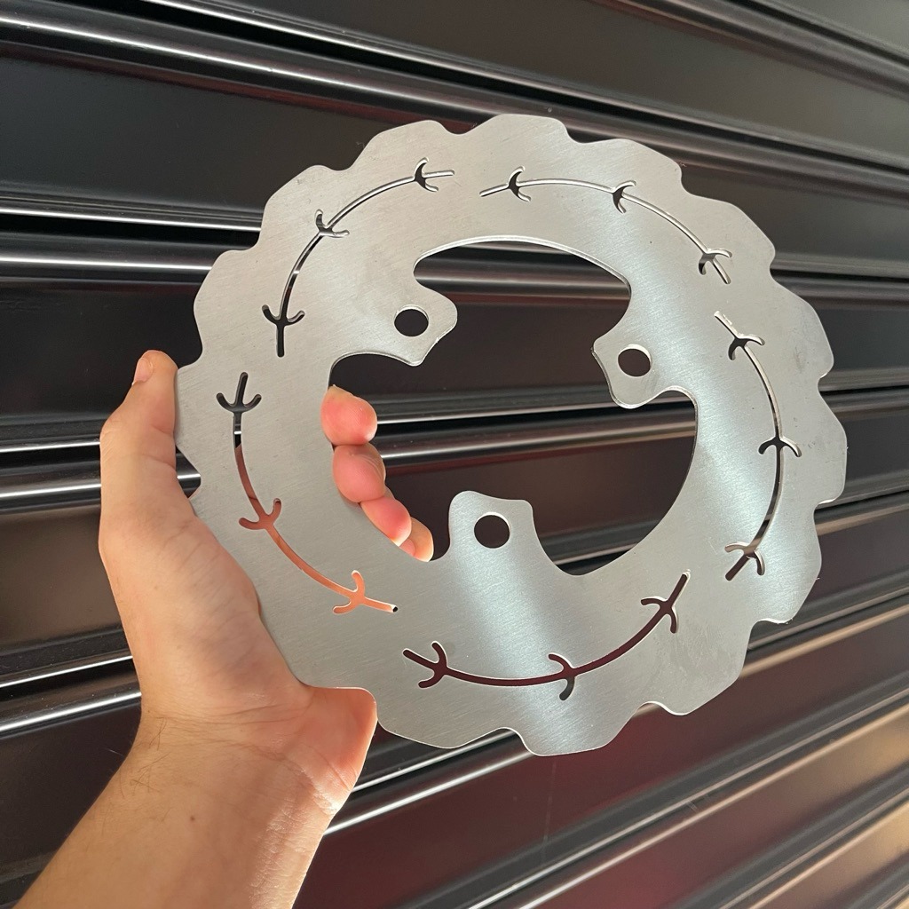 จานสแตนเลส 200 mm ระยะ 7.0 Dio ZX