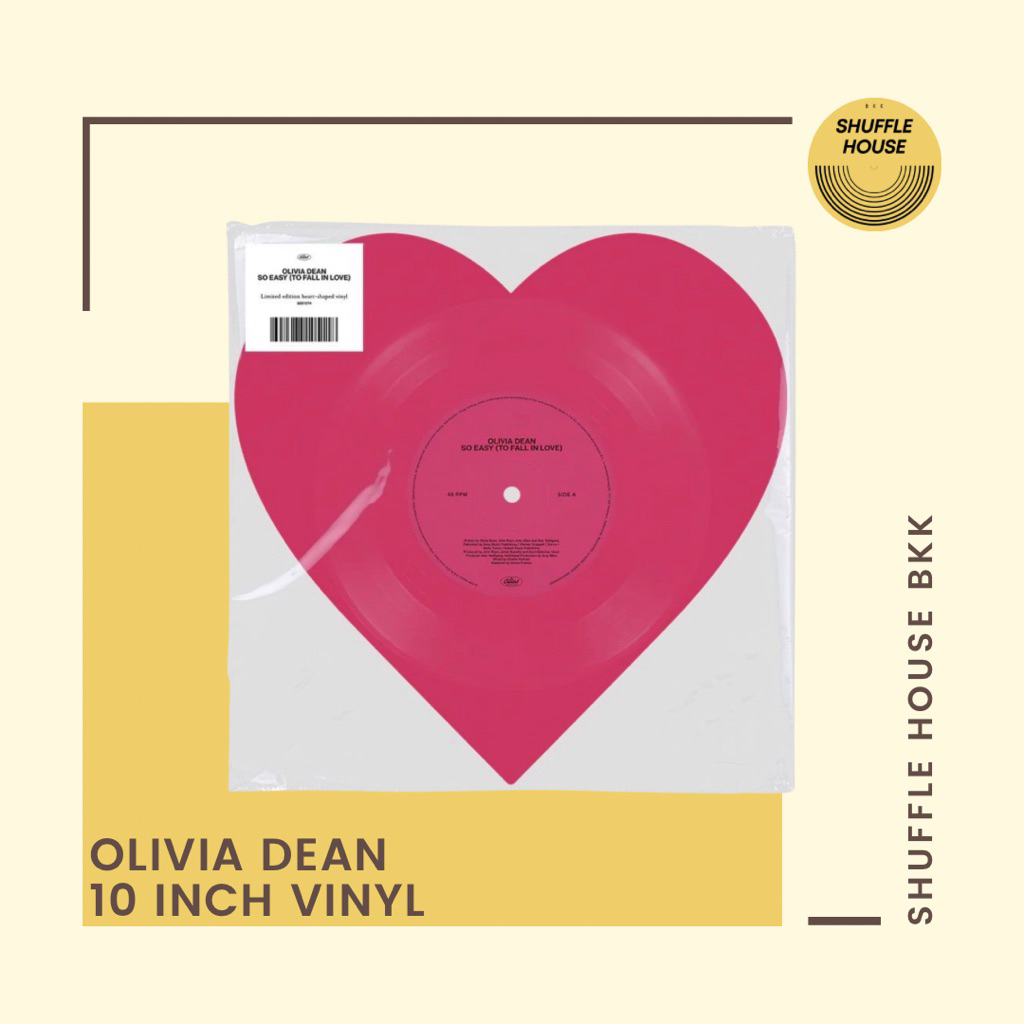 (พร้อมส่ง_ส่งด่วนได้) Olivia dean So Easy (To Fall In Love) 10 Inch Vinyl