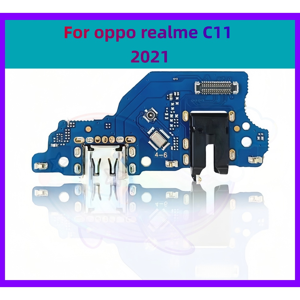จัดส่งทันทีUSB แพรตูดชาร์จ ก้นชาร์จ Realme C11 2021 C20 C21 Charging Port Board for Realme C11 2021 C21 C20