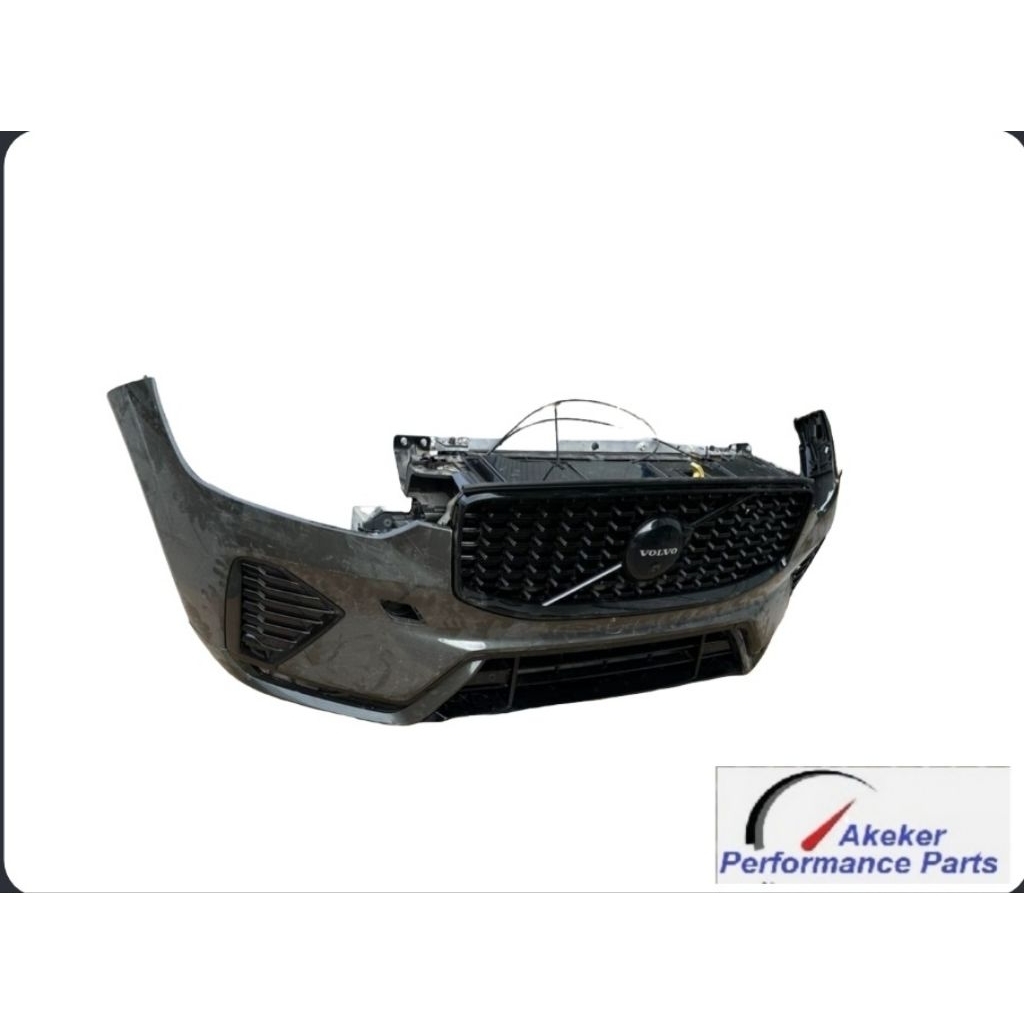 COMPLETE BUMPER FRONT VOLVO XC60 II RESTYLE 4X PARKTRONIC R DESIGN