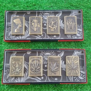 ไฟแช็คน้ำมัน 1 ชุด มี 4 อัน มีให้เลือกหลายแบบ