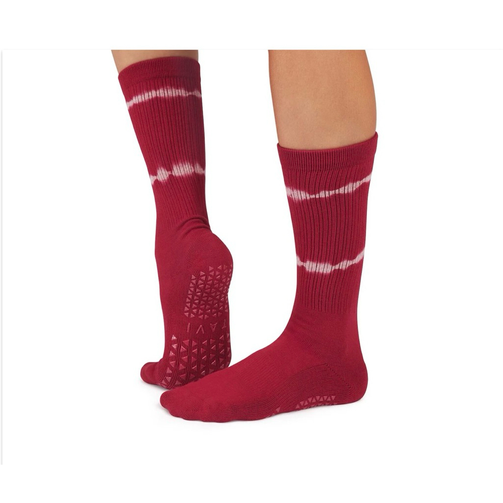 S 36-38.5￼⚠️no tag tavi noir crew socks red