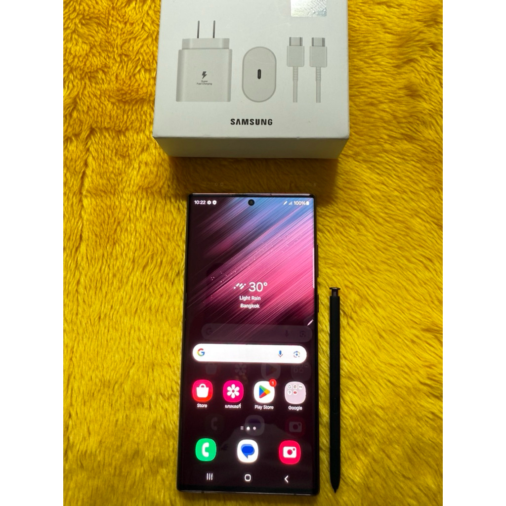 # Samsung Galaxy S22 Ultra5G.12/256GB.ขายมือสองใหม่มาก