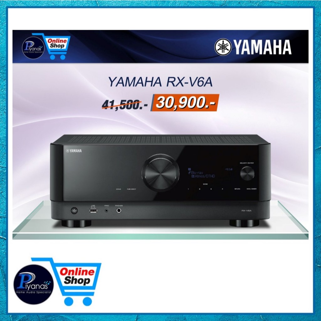 YAMAHA : RX-V6A (BLACK) /piyanas electric/ปิยะนัส อิเล็คทริคส์