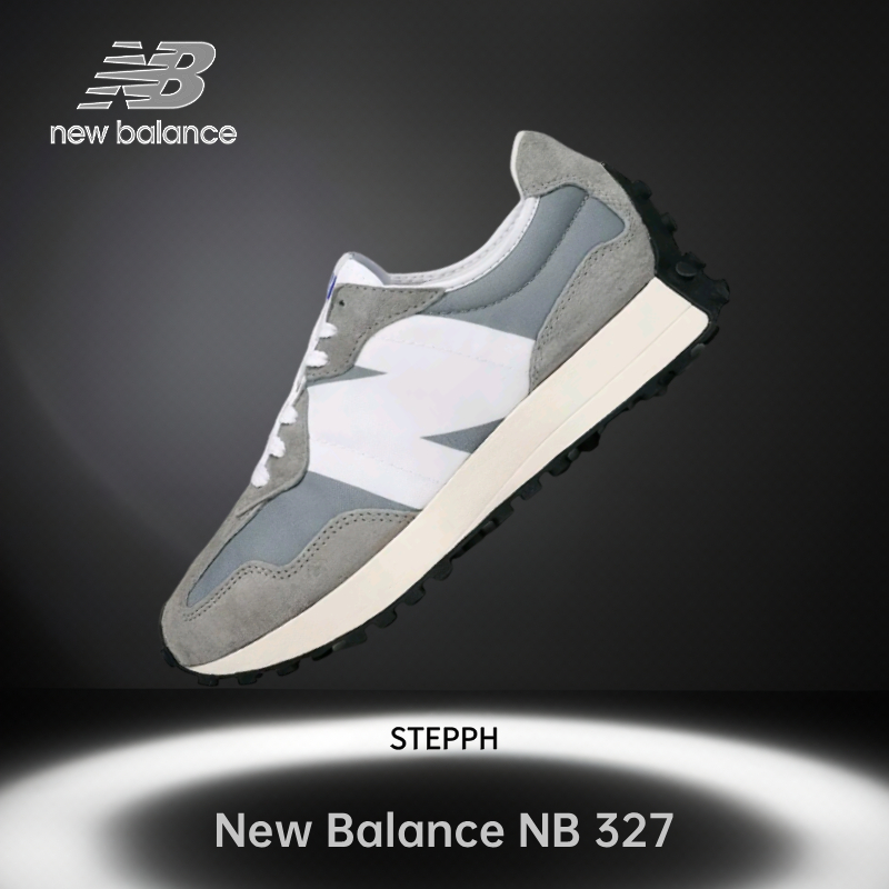 ของแท้ 100%-New Balance NB 327  Classic Grey Low Sneakers  MS327LAB