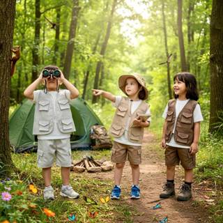 เสื้อกั๊กลายพรางเด็ก ผ้าตาข่าย มีไซร์ใส่ได้ทั้งผู้ชาย ผู้หญิ…