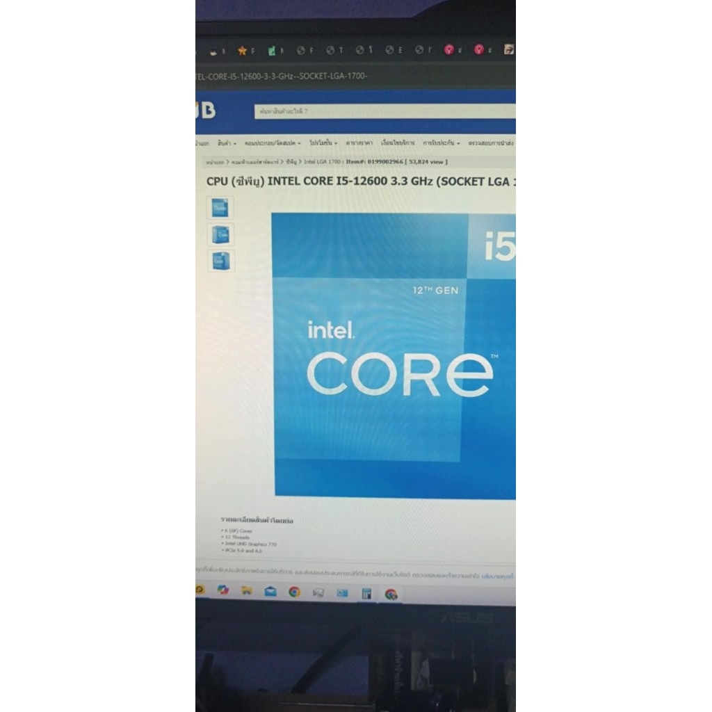 cpu intel i5 12400f 99%