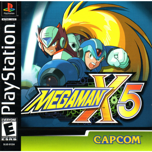 [PS1] Mega Man X5 / RockMan X5 (1 DISC) เกมเพลวัน แผ่นก็อปปี้ไรท์ PS1 GAMES BURNED CD-R DISC