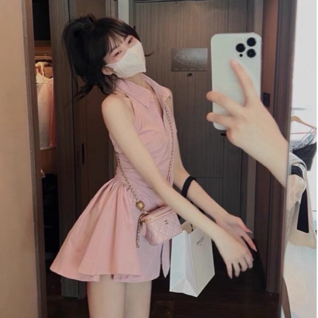 พร้อมส่ง เติม S-2XL⚡️RM 8872-1 NEW ชุดเซตสีชมพู3ชิ้น เสื้อ+ขาสั้น+กระเป๋าดอกไม้ น่ารักมาก