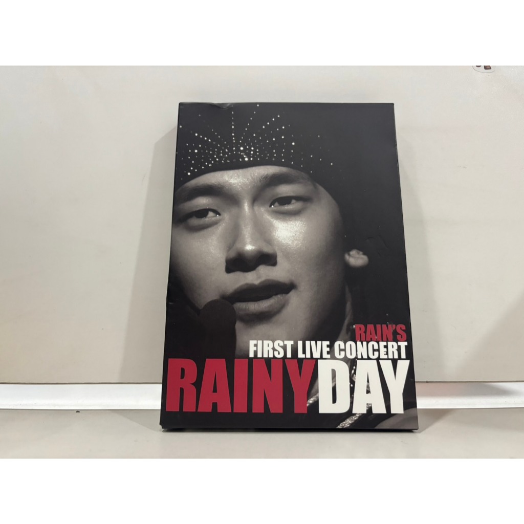 2 DVD MUSIC  ซีดีเพลงสากล     RAIN'S FIRST LIVE CONCERT RAINY DAY    (N1K58)