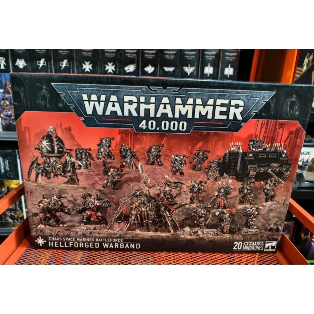 [Games workshop] [Warhammer 40k] chaos Space Marines Battleforce Hellforged Warband